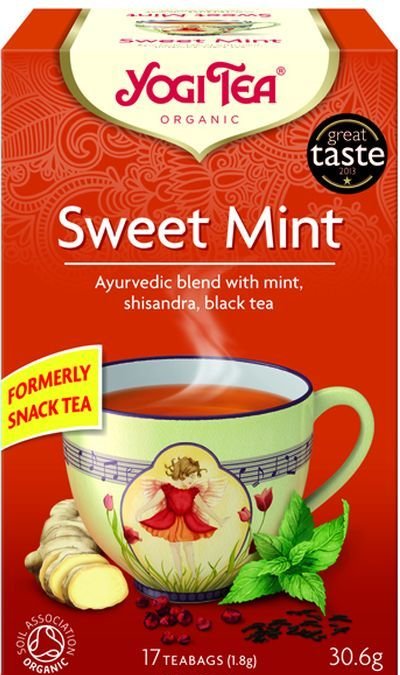 4012824400443 Yogi Sweet Mint Snack Tea - 17 Bag