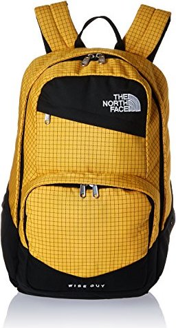 the north face yellow backpack