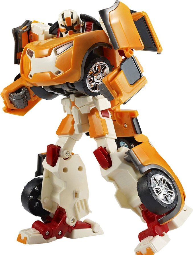 Youngtoys Tobot Evolution Y Shield-On Car Transforming Robot Car to Robot Animation Character