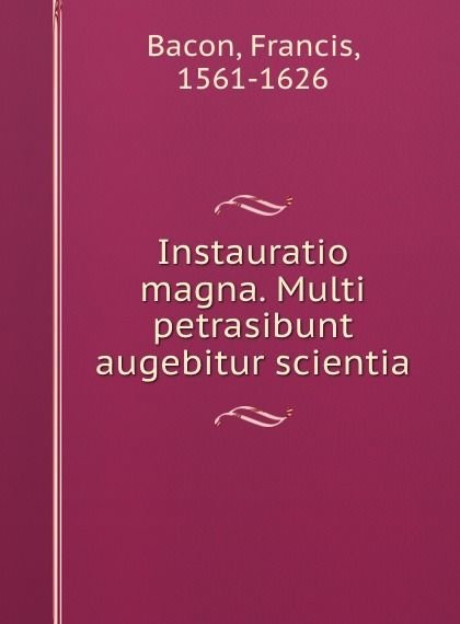 Instauratio magna francis bacon pdf torrent charakter ben ross die welle torrent