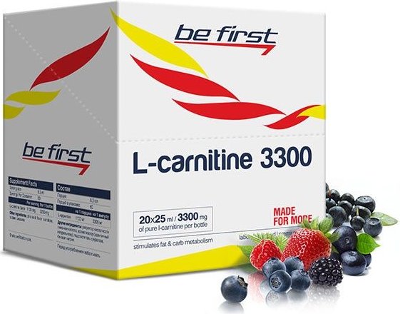 Be First L-carnitine 3300 содержит в составе только высококачественное сырь...